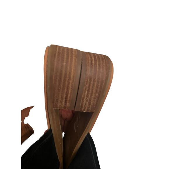 TOMS Black Suede Double Strap Slide Sandals Size 10W – Casual Comfort - Picture 6 of 7